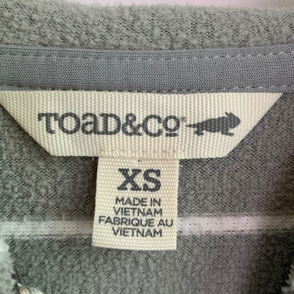Toad & Co Gray & White Striped Cashmoore Jacket - Picture 5 of 8